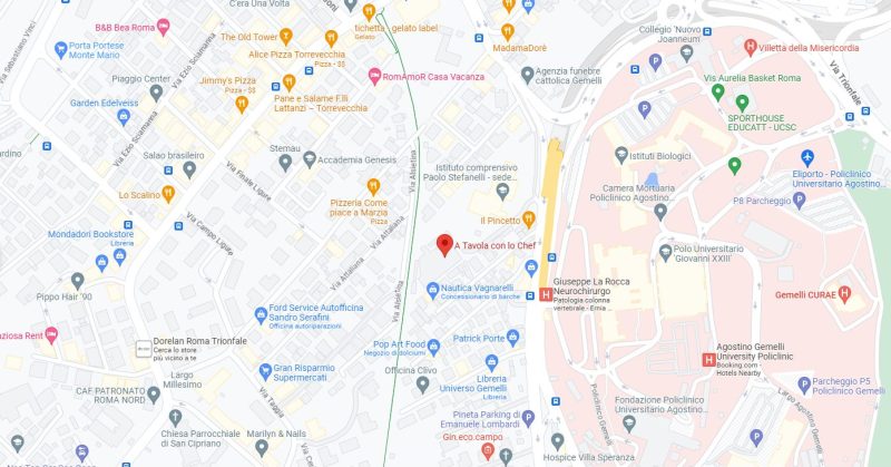 Google Maps A Tavola con lo Chef